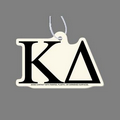 Paper Air Freshener W/ Tab - Greek Letters: Kappa Delta